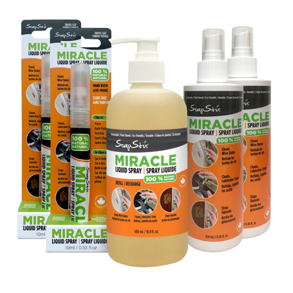 SoapStix Commercial Restoration Ready Bundle – Miracle Liquid Spray