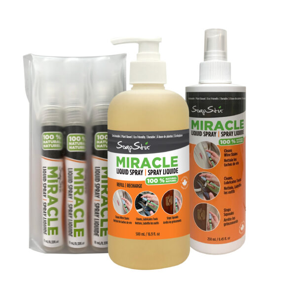 SoapStix Cottage & Adventure Ready Bundle - Miracle Liquid Spray